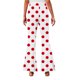 thumbnail image 4 of Pantalones largos con estampado para niñas, forrados de vellón para mayor calidez, pantalones largos casuales, leggings ligeramente acampanados, traje para niñas de 5 a 16 años., 4 of 6