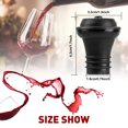 thumbnail image 3 of Tope Vino Resellable Bomba Stoppers Aspirador Stopper Negros, 3 of 9