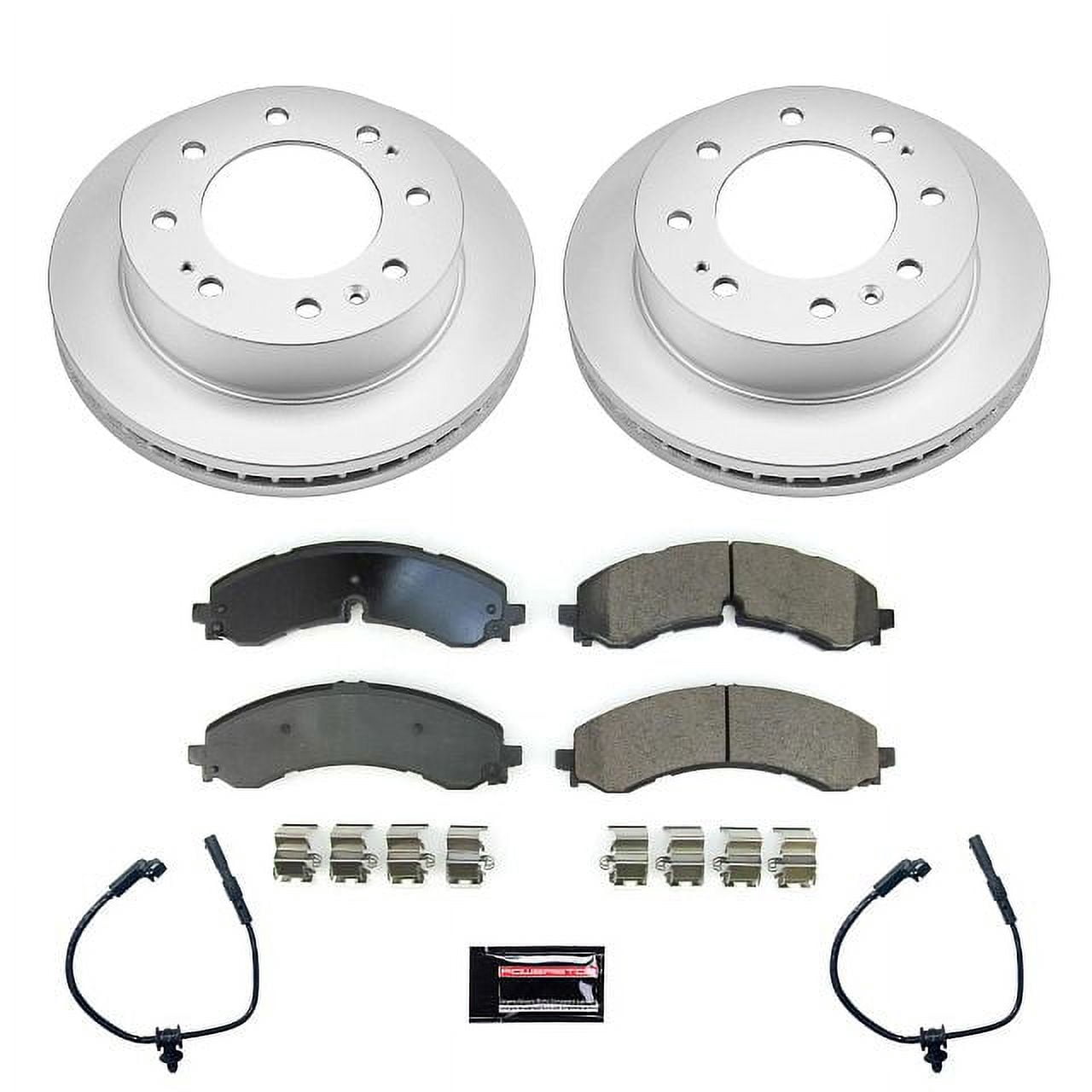 PowerStop Front Geomet Coated Brake Rotor and Pad Kit Fits: CHEVROLET GMC Select Models CRK8670