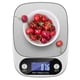 thumbnail image 1 of Báscula digital para cocina doméstica Báscula multifunción para alimentos, 5 kg, acero inoxidable (pilas incluidas) Xemadio 2033627, 1 of 9