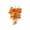B, variant on Halloween Decorations Outdoor, Artificial Maple Leaf Wreath, Wicker Harvest Festival Maple Leaf Decoration for Home and Outdoor Displays, 75cm/29.5in
