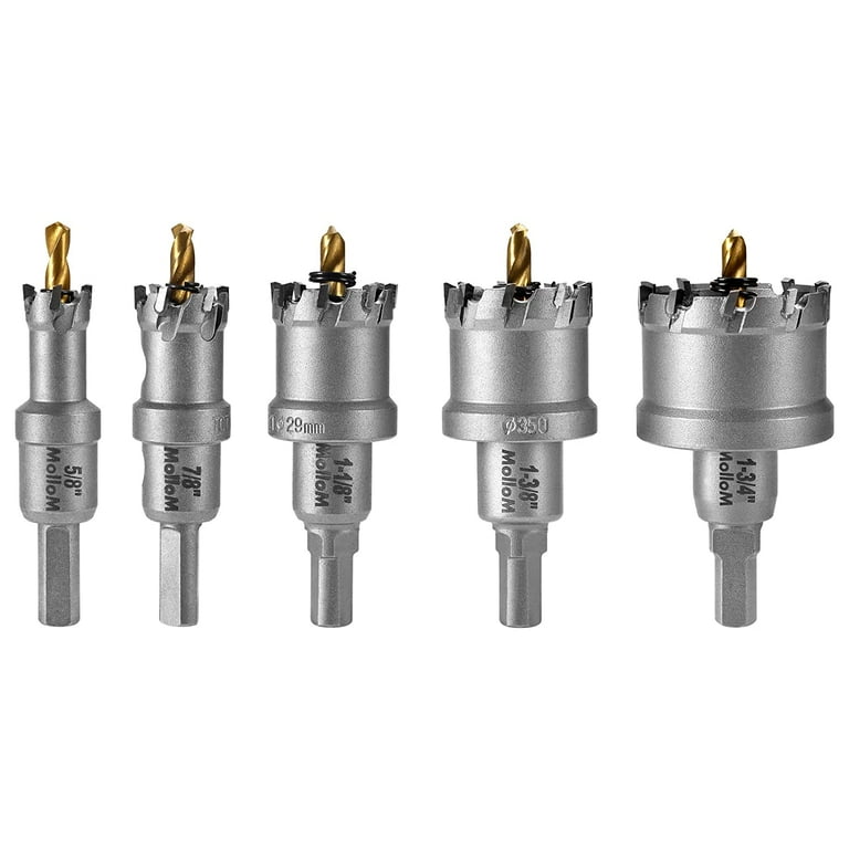 Tungsten carbide 2024 hole saw set