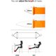 thumbnail image 3 of Foot Hammock, Under Desk Adjustable Foot Rest, 3 of 5