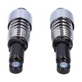 thumbnail image 2 of Par de amortiguadores de motocicleta de 10,5 pulgadas aptos para XL883 XL883R XL1200R XL1200L (placa cromada negra), 2 of 14