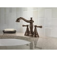 thumbnail image 2 of Delta Cassidy Two Handle Centerset Bathroom Faucet with Metal Drain Assembly in Stainless 2597LF-SSMPU, 2 of 2