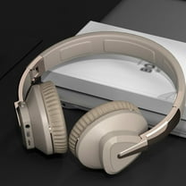 Bluetooth Headphones, 120H Playtime Headphones Wireless Bluetooth with 3 EQ Modes, Low Latency, Hands-Free Calls, Over Ear Headphones for Travel Home Office Cellphone PC - Khaki