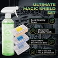 thumbnail image 6 of Magic Shield Clay Bar Triple Pack – 100g Light, Medium & Heavy + GlideTech Lubricant | Professional Auto Detailing & Deep Cleaning, 6 of 11