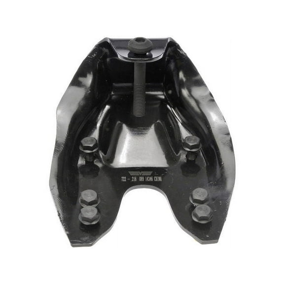 Rear Spring Rearward Leaf Spring Hanger - with Bracket, Nuts, and Bolts - Compatible with 1997 - 2004 Dodge Dakota 4WD 1998 1999 2000 2001 2002 2003