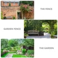 thumbnail image 5 of 1 Pc Decorative Plastic Picket Fence Display Fence Garden Fence Path Fence, 5 of 5