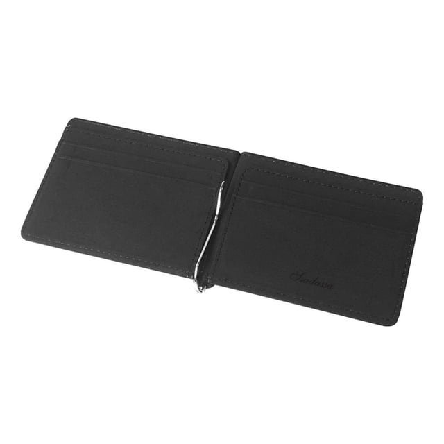 Cartera de cuero sintético con bloqueo RFID para hombre, ideal para el día a día y como regalo