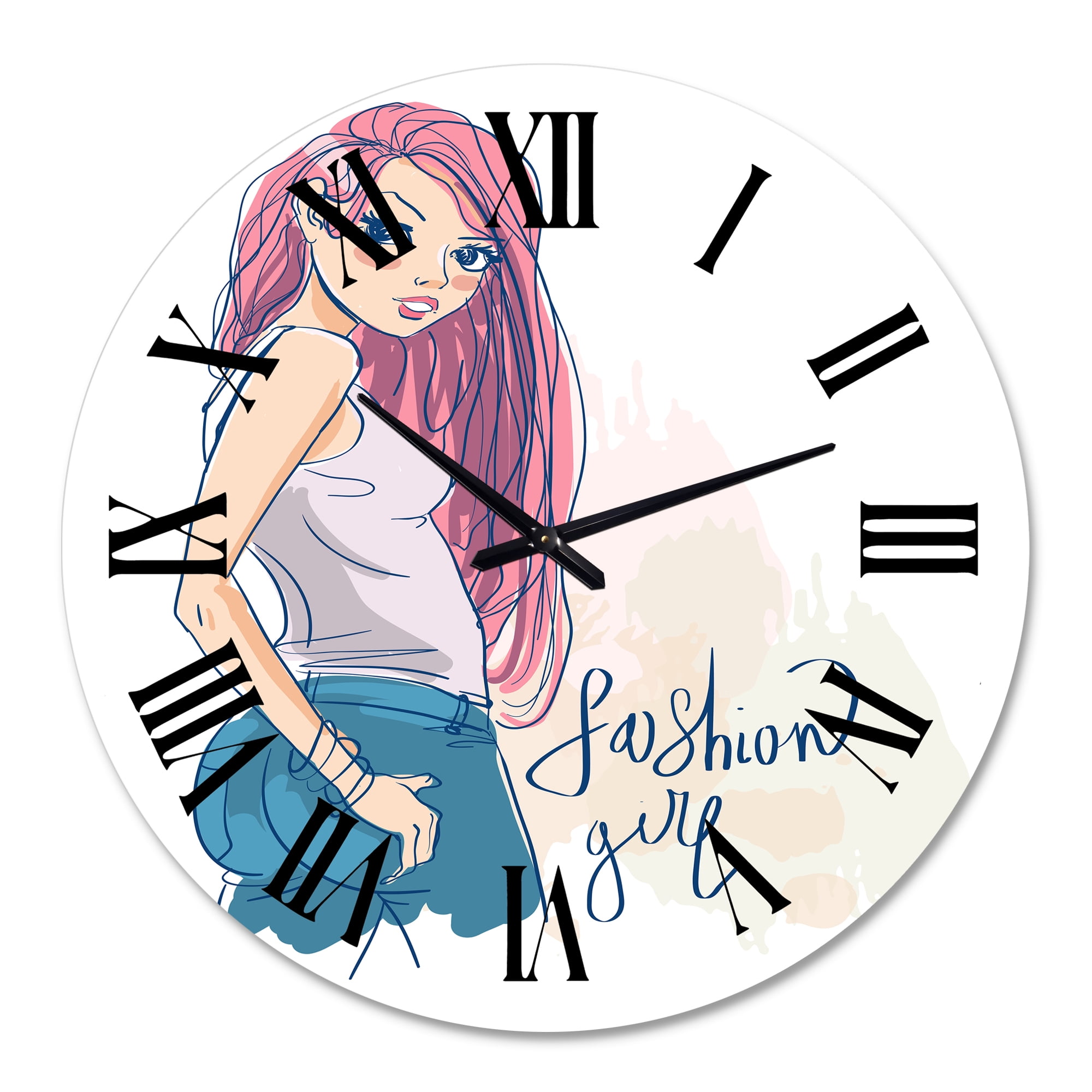 Designart 1" Quartz Wall Clock