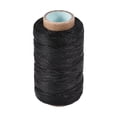 thumbnail image 3 of Uxcell Leather Sewing Thread 273 Yards 150D/1mm Waxed Cord Black, 3 of 5