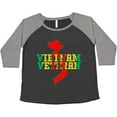 thumbnail image 3 of Inktastic Vietnam Veteran in Green Gold and Red Women's Plus Size T-Shirt, 3 of 5