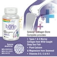 thumbnail image 4 of Solaray Collagen Bone Complete | Advanced Bone Matrix Formula with Plant Calcium & Magnesium | 30 Servings | 90 VegCaps, 4 of 7