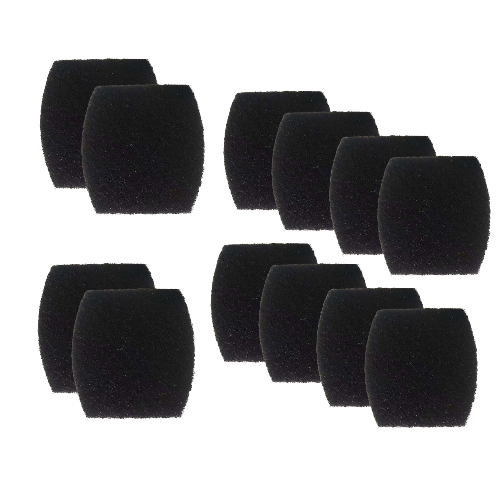 TropicAqua Charcoal Cat Litter Box Replacment Filter Compatible with Petmate Booda Clean Step Carbon Odor Filters (Pack of 12)