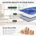 thumbnail image 4 of rugs 9x12ft Large Fluffy Area Rugs for Bedroom, Tie-Dye Blue Soft Carpet Shag Kids Rug with Non-Slip Stickers Rug Pads Living Room Bedroom Independence Day Father's Day Gifts Decora, 4 of 11