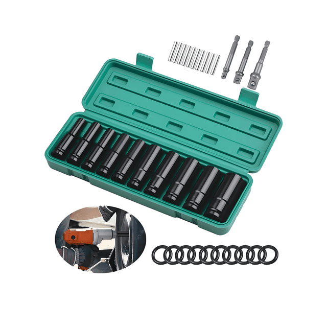 Juego de Dados de Impacto con Estuche – 10 Piezas