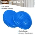 thumbnail image 3 of Uxcell Half Spiky Domes Balance Pods 6.7x3.1 Inch, Balance Trainer Dots with Hand Pump, Blue 2 Pcs, 3 of 7