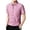 Red, variant on IWRICH Men's Striped Short Sleeve Dress Shirts Button down Classic Shirt Regular Fit Business Shirt for Summer Red XL