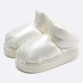thumbnail image 1 of Zapatos de piel de invierno para mujer, botines cálidos impermeables para mujer, plataforma antideslizante, calzado de exterior con pelo para mujer 2024, 1 of 4