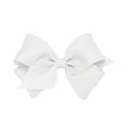 thumbnail image 1 of Moño pequeño grosgrain azul Wee ones blanco 4 Wee Ones 7662-BL, 1 of 2