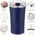 thumbnail image 4 of MesaSe 200W Electric Coffee Grinder - Small Kitchen Appliances Blenders - One-Touch Push-Button Control  6 Blades  Brush Included  Perfect for Grinding Spices  Herbs  Nuts  110V US Plug, 4 of 4