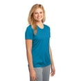 thumbnail image 4 of Port & Company Ladies Performance Tee-2XL (Neon Blue), 4 of 6