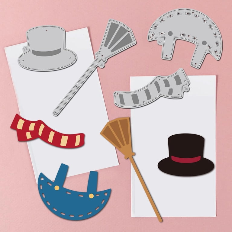 Snowman Metal Die Cut For Card Making – Christmas, Birthday, Wedding DIY Scrapbooking & Embossing Stencil Template