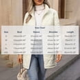 thumbnail image 3 of vdgthytj Winter Coats for Women Long Sleeve Full Zip Stand Collar Diamond Quilted Mid Length Puffer Jacket Winter Lightweight Casual Outerwear(X-Large,White), 3 of 9