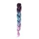 thumbnail image 5 of WHAMVOX 2Ud Extensiones Trenzadas Sintéticas Multi Color Para Y Fiesta Mujer, 5 of 7