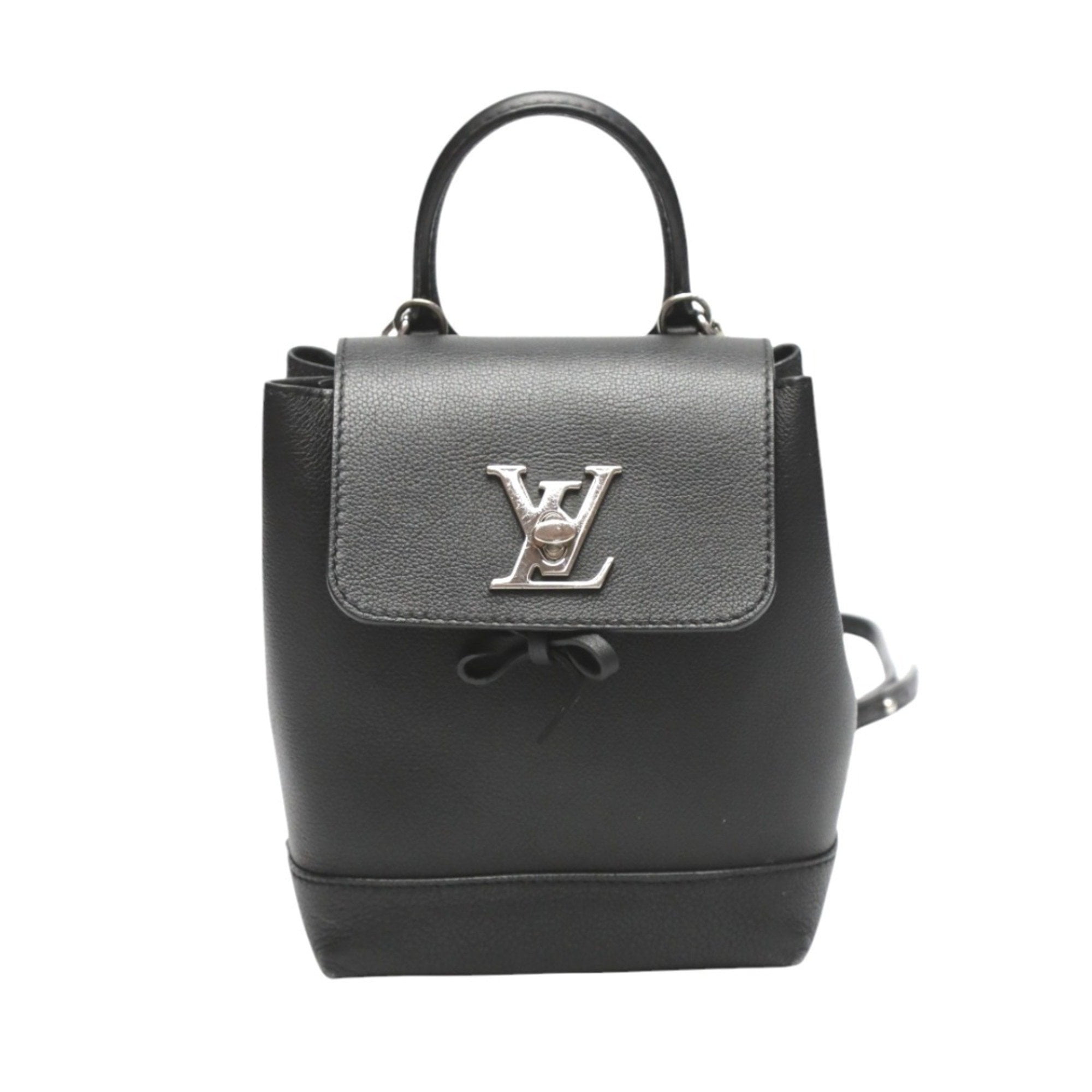 Louis Vuitton Taurillon Lock Me Bag Mini Backpack Daypack Louis Vuitton World Tour Lockme Mini Backpack | Vivrelle main image 4