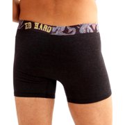 Ed Hardy Men's 2 Pack Tattoo Boxer Brief Underwear (Large (36-38), Black & Army)