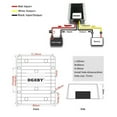 thumbnail image 6 of 12V/24V TO 12V 15A DC Power Converter 9-36V TO 12V 180W Vehicle Buck Power Supply Module Voltage Regulator, 6 of 6