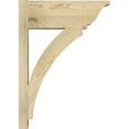 thumbnail image 3 of Ekena Millwork 8"W x 20"D x 28"H Thorton Rough Sawn Traditional Outlooker, Douglas Fir, 3 of 4