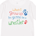 thumbnail image 4 of Inktastic Future Wrestler Wrestling Boys Long Sleeve Toddler T-Shirt, 4 of 5