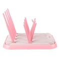 thumbnail image 1 of Escurridor plegable para biberones ComfZtar, rosa, 1 of 7