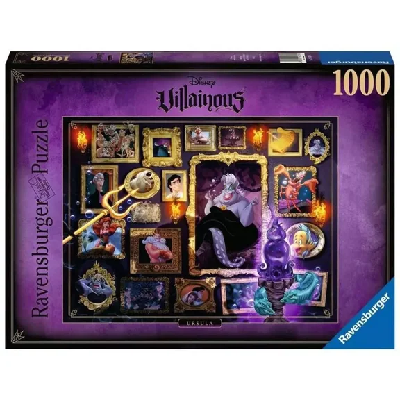 Ravensburger Disney Villainous Ursula, 1000 Piece Puzzle