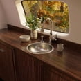 thumbnail image 5 of Oval RV Kitchen Sink Stainless Steel, Stainless Steel Bar Sink, Small Bathroom Kitchen Sink,RV Kitchen Bar Sink with Sink Drain Assembly, 5 of 8