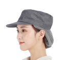 thumbnail image 2 of vlrwzc Breathable Mesh Chef Hat Elastic Dust-Proof Work Cap for Kitchen Catering for Women, 2 of 7