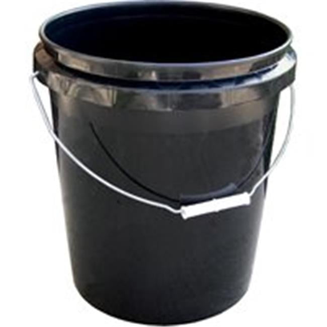 250003 Bucket Space Black 5 Gallon