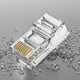thumbnail image 2 of 100pcs Rj45 Ethernet Cables Module Plug Network Connector For Utp Cat6 Rj45 Network Cable Crystal H, 2 of 4