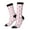 3 Black, variant on Flamingo On Checkered Print Adult Socks for Men & Women,Calf Socks, Ankle Socks,Boots Socks,Breathable Casual Sock,Unisex Crew Socks