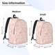 thumbnail image 2 of Easygdp Easter Bunny Mochila de Lona Resistente para Laptop, Compatible con Laptops de 15 a 17 pulgadas, Ideal para Escuela, Trabajo y Viajes-Small, 2 of 5