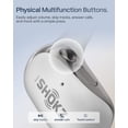 thumbnail image 3 of SHOKZ New OpenFit 2+ Open-Ear Headphones, Dolby Audio Enabled, Comfortable Earbuds with Soft Ear Hooks, 48H Playtime, IP55 Water-Resistant, USB-C Fast Charging, Wireless Charging, Gray, 3 of 8