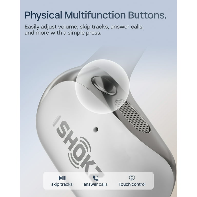 SHOKZ New OpenFit 2+ Open-Ear Headphones, Dolby Audio Enabled