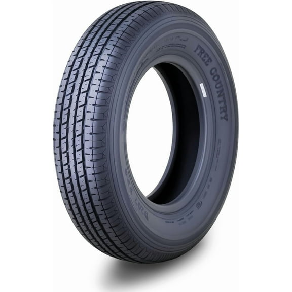 FREE COUNTRY New  Premium Trailer Tire ST175/80R13 8 PR Load Range D Radial Steel Belted w/Scuff Guard, Set One