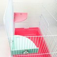 thumbnail image 3 of Hamster Corner Platform Fan-shaped DIY Bird Stand Platform Hamster Cage Platform, 3 of 10
