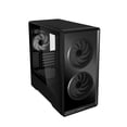 thumbnail image 2 of Lian Li Vector V150 INF Micro ATX PC Case - Black (V150INFX) 2 x 140mm & 1 x 120 mm ARGB PWM Fans, Supports Backconnect mATX & 360mm Radiator, Infinity Mirror Front Panel, 2 of 9