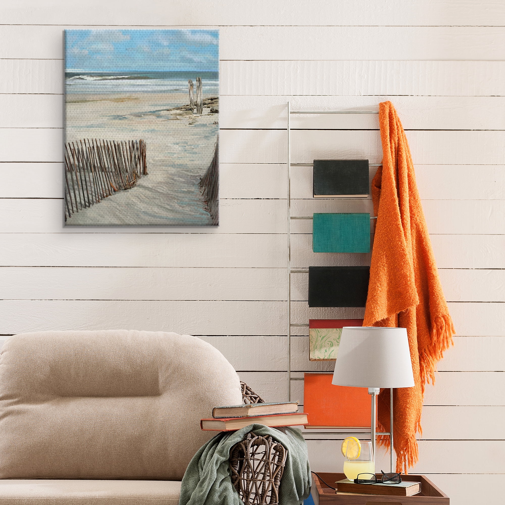 Masterpiece Art Gallery Perfect Day At The Beach I by Studio Arts Canvas Art Print 22" x 28"