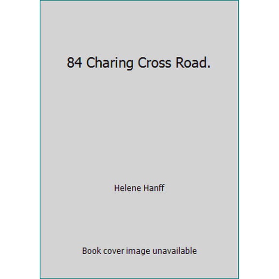 Pre-Owned 84 Charing Cross Road. (Unknown) 0380503778 9780380503773